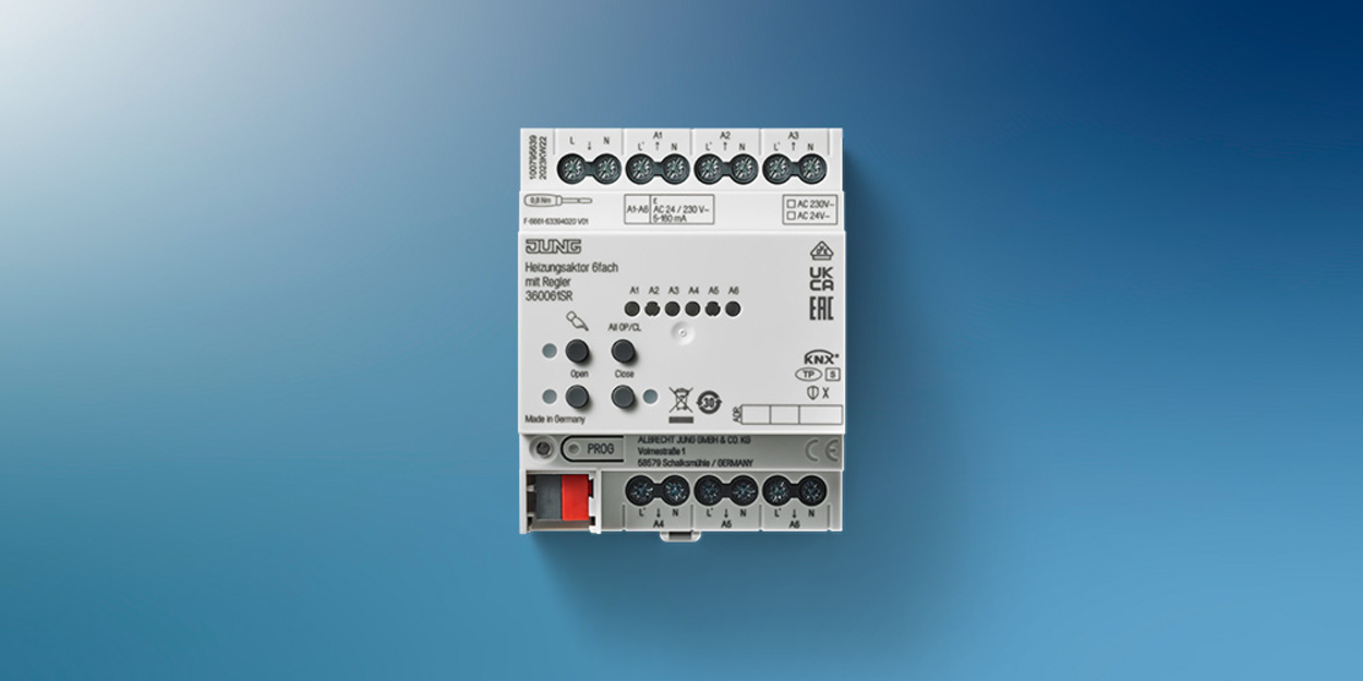 KNX Heizungsaktor 6-fach bei Christian Kley - Elektrotechnik UG in Trittau